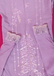 Embroidered Kurta pants set