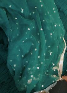 Ruffle Pattern Lehenga With Stitched Blouse