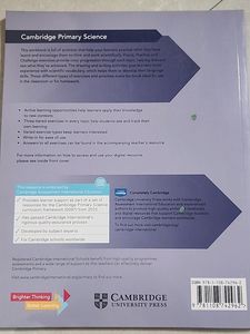 Cambridge Primary Science Workbook 5