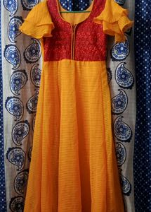 Feeding Anarkali Dress
