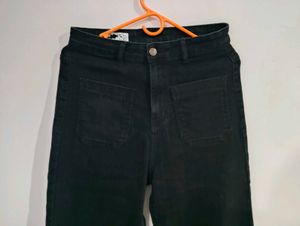 Kotty Black Straight Leg Jeans