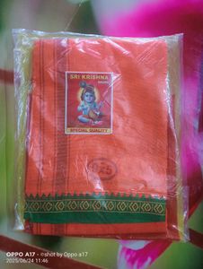 Sri Krishna Brand New Soft Cotton Dhoti Jode