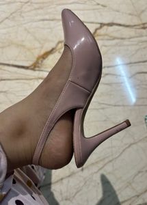 Pink Pointed Heels
