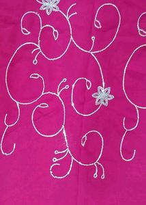 Magenta Saree