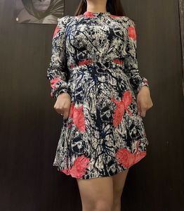 Printed Skater Dress
