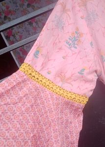 Pink Biba Kurta Pant Set.... 🌹❤