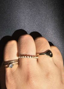 Gold And Silver plated Pinteresty rings COMBO