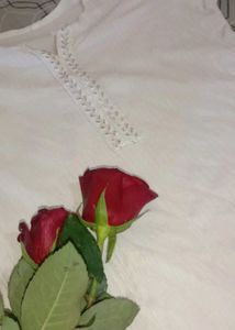 Elegant White Cotton Kurta