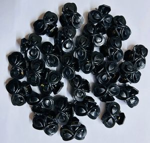Kids Small Hair Clutcher 25 Pcs Black