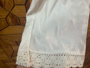 Turquoise Patterned Salwar Kameez With Dupatta