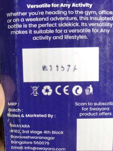 Hot And Cold Thermostat Water Bottle