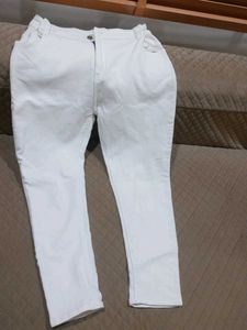 White Denim Jeans
