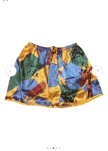 Satin Nightwear With Shorts