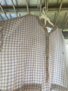 Checkered Midi Dress Large