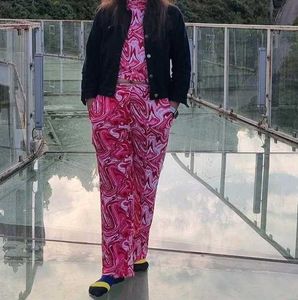 Pink Swirl Jumpsuit