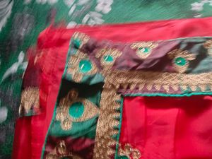 Red Saree Blouse