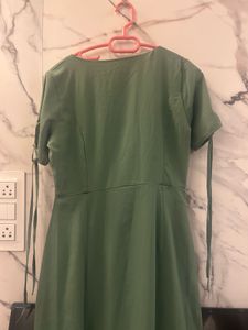 Olive Green Dress