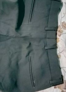 Men's Black Formal Trousers