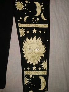 SUN PRINTED JEANS