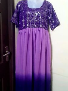 Purple Party Dress