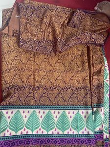 New Saree With Blouse