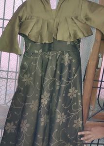 Desginer Heavy Full Like New Gown For Girls
