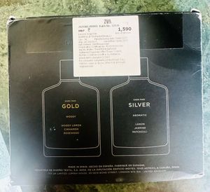 Zara Silver And Gold Man Perfume