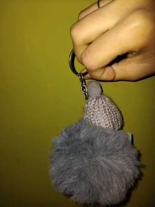 Cute Sleeping Baby Doll Keychain