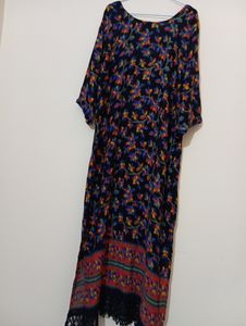 Black Printed Kurti