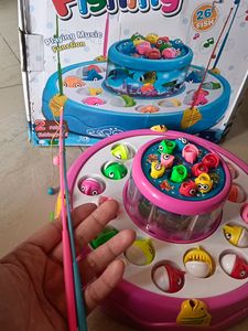 Double Layer Fishing Game For Kids