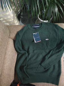 Tommy Hilfiger Green Sweater Brand New