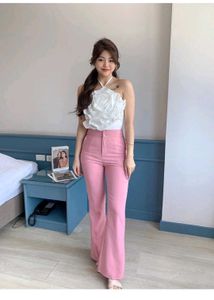 Elegant White Floral Top