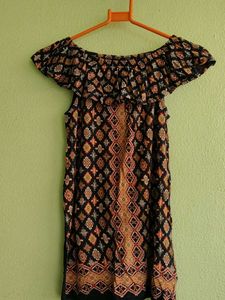 Boho Print Dress