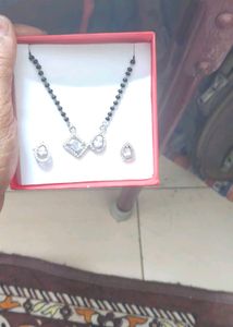 925 Sterling Manglsutra Silver Set 🔥🔥