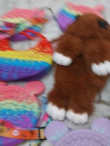 Novelty Pop It Purses Lot
