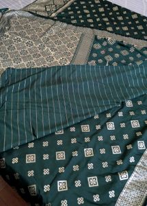 Elegant Green Saree❤️
