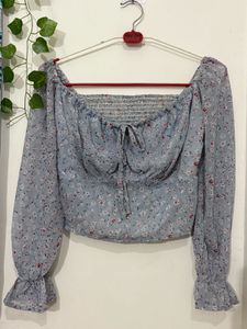 Floral Long Sleeve Top