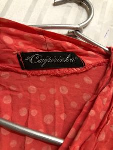 Caipirinha Orange Mini Dress