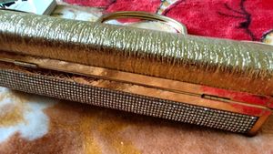 Golden Bridal Clutch