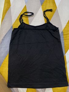 Black Strappy Top/ Cami