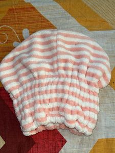 Cute Striped Towel cap