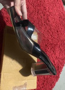 Black Heeled Sandals