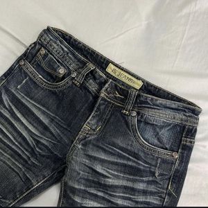 Distressed Flare Jeans