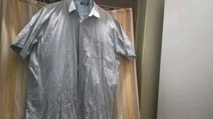 Men&#39;s Blue Plaid Button-Down Shirt