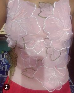 Floral Applique Tank Top