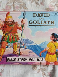 David And Goliath Story Pop Ups