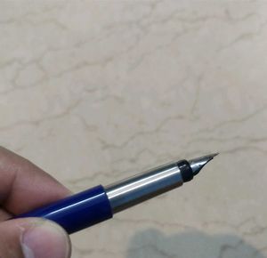 Parker Blue Fountain Ink Pen With Free Bottle