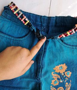 Flower Power Denim &amp;Tee Set (9-10yrs)