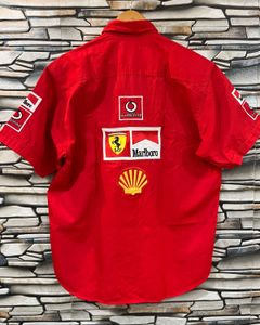 Ferrari official licensed 1996 marlboro shirt