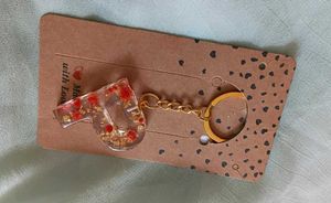 Customised Resin Alphabet Keychains